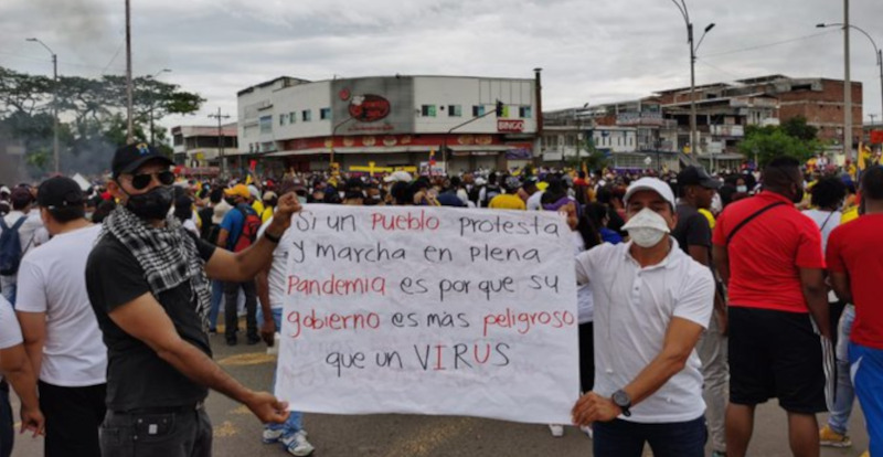 28 de abril – El Paro Nacional en Colombia