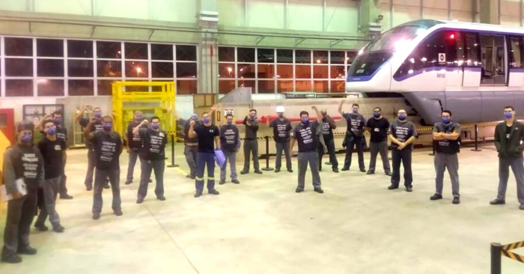 Struggle guarantees priority vaccination for São Paulo’s subway and rail workers