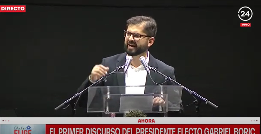 Popular victory: Boric President of Chile