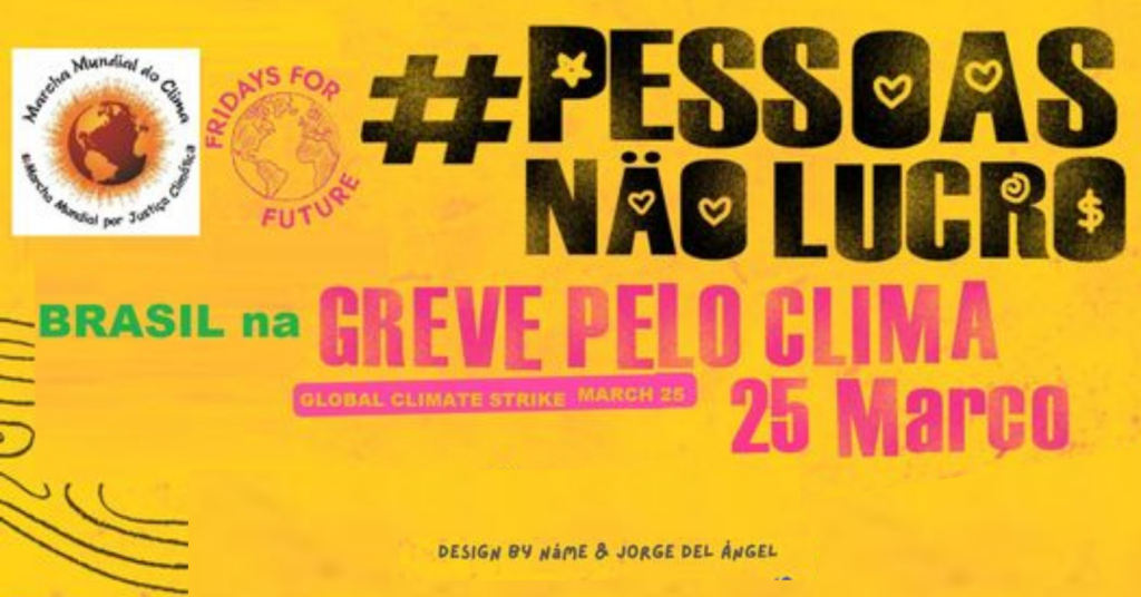 Neste 25 de março ocorre a Greve Global pelo Clima; Veja lista de atos convocados no Brasil