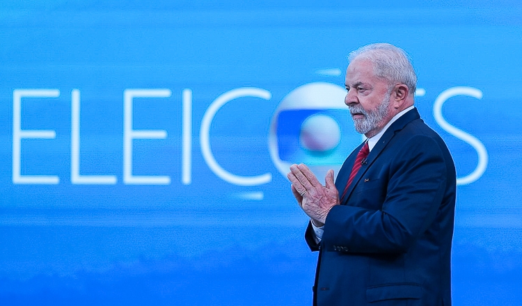 Lula no fundo eleições