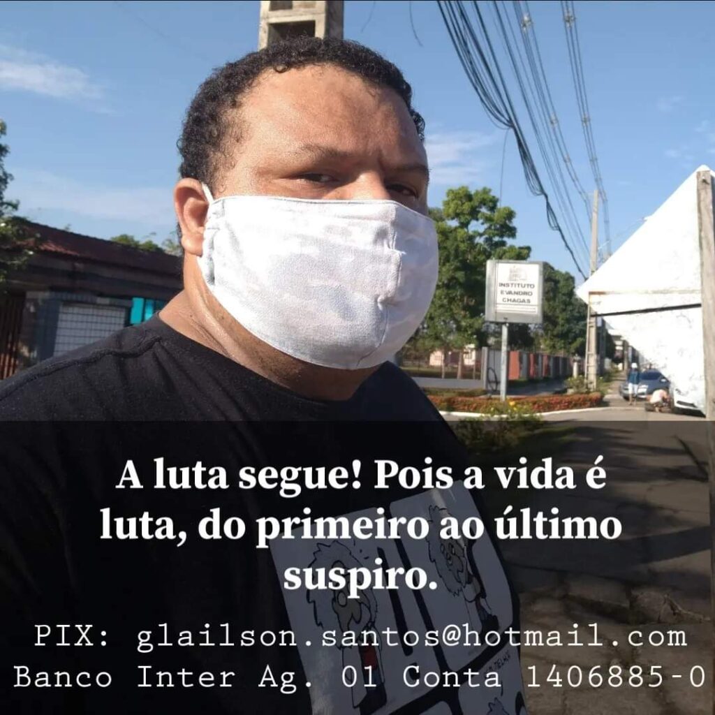 Não à demissão do companheiro Glailson Santos