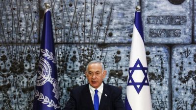 Primeiro-ministro israelense Benjamin Netanyahu