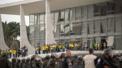 Atos golpistas em Brasília