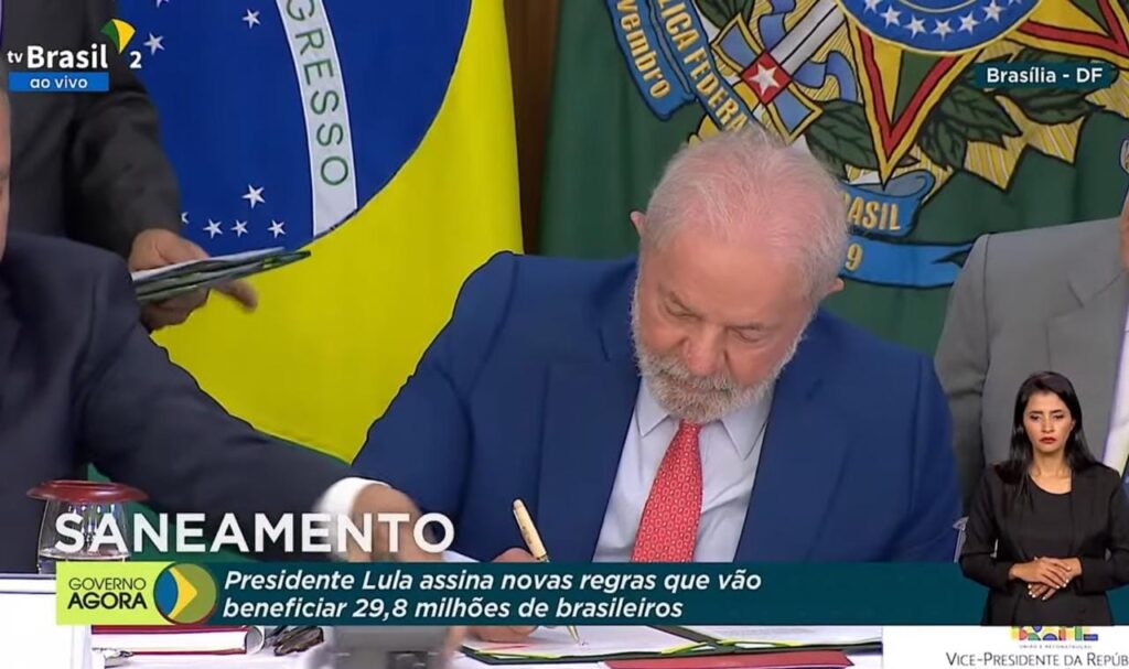 Avaliação dos decretos de Lula no Saneamento