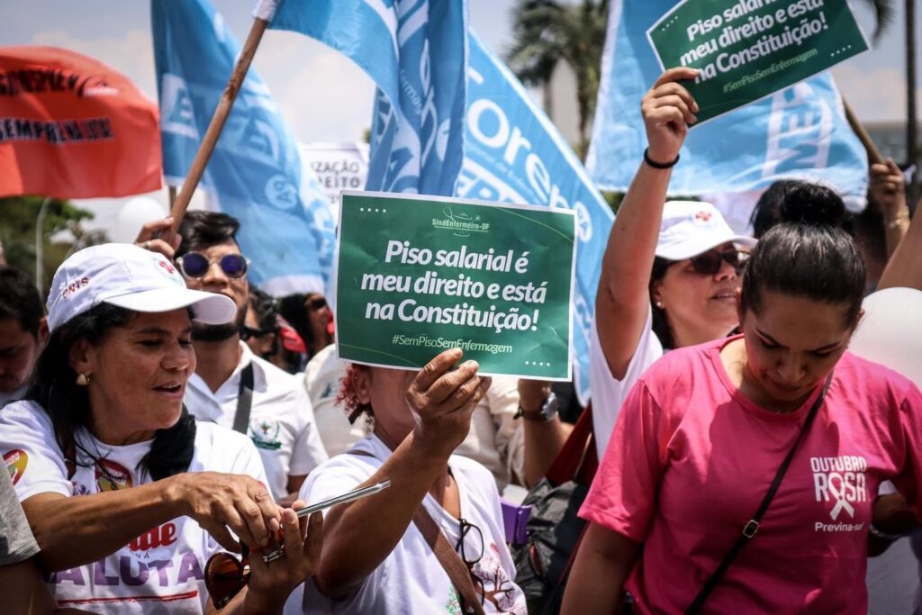 Julgamento do STF coloca em risco a aplicação do Piso Salarial da Enfermagem