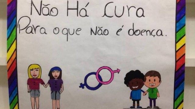 Que o arco-íris ocupe a escola