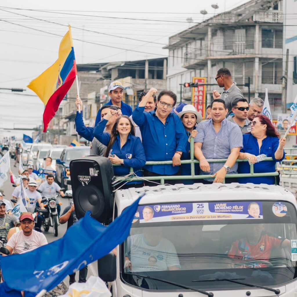 Candidato a presidente no Equador é assassinado a 11 dias das eleições