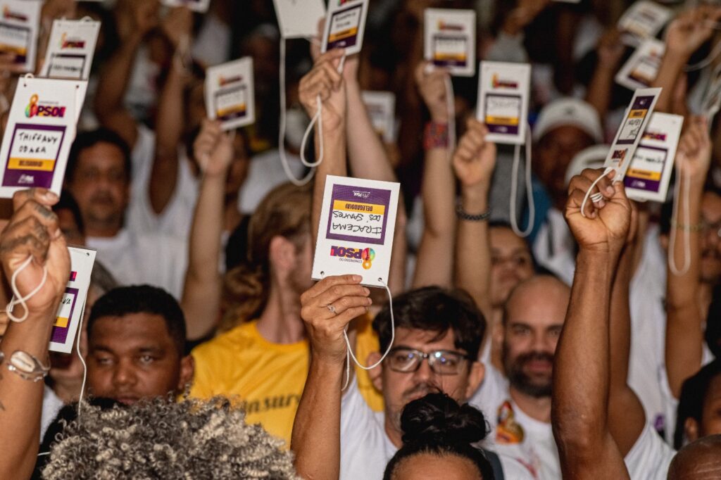 Unidade histórica garante a independência política do PSOL Bahia nesse 8º Congresso