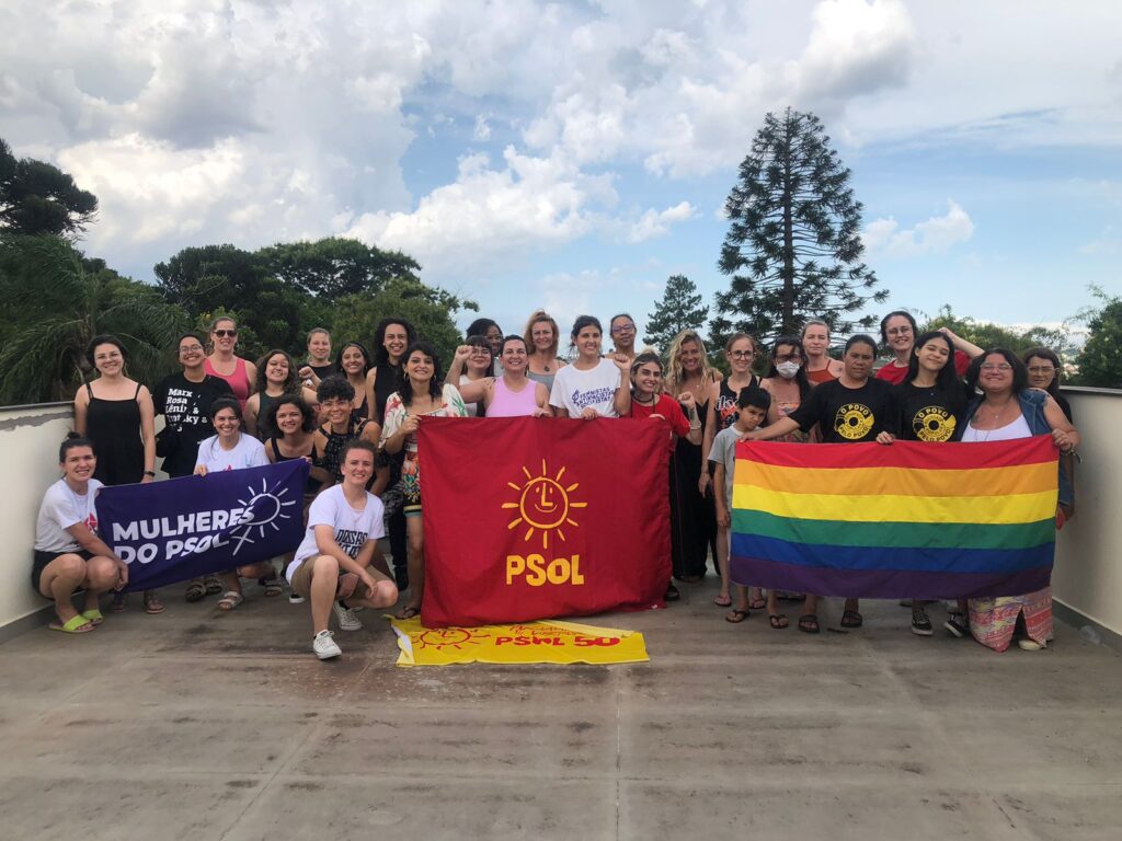 No começo de dezembro ocorreu o Seminário de Mulheres do PSOL-PR