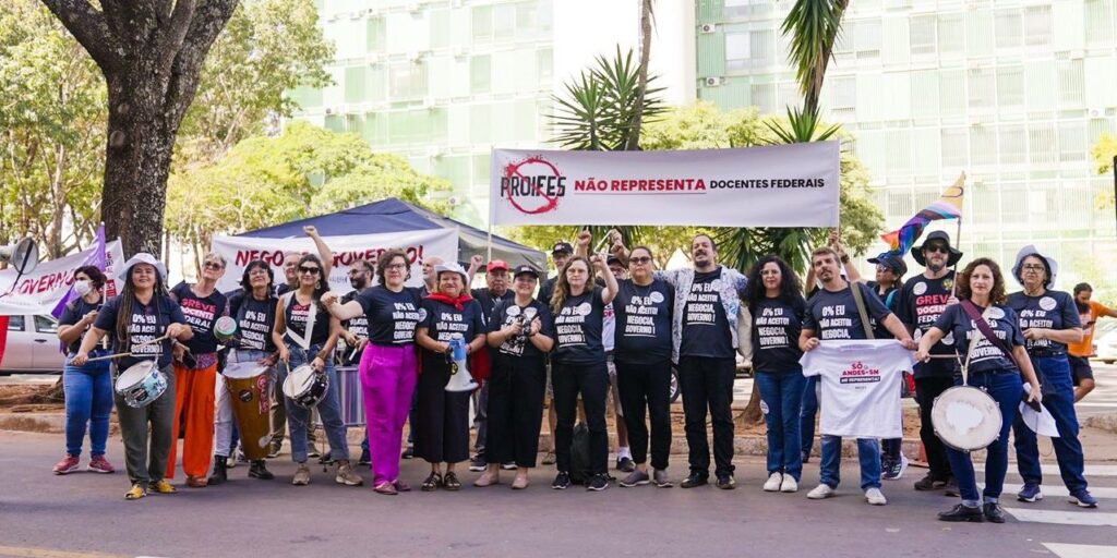 A greve docente federal e o papel da Proifes Federação