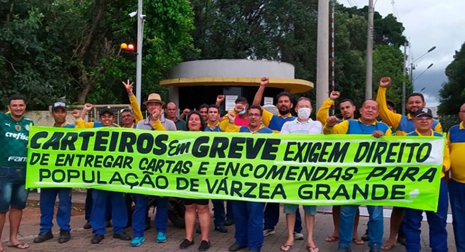 Todo apoio à greve dos trabalhadores dos Correios