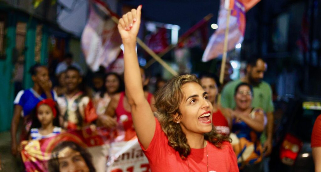 Eugênia Lima entra para a história como a mulher mais votada de Olinda