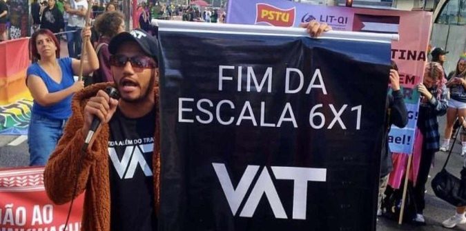 Pelo fim da escala 6×1: tomar as ruas do Brasil no dia 15/11