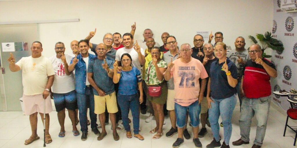 Rodoviários do Grande Recife: lutar para reeleger a direção O Guará com Aldo Lima presidente