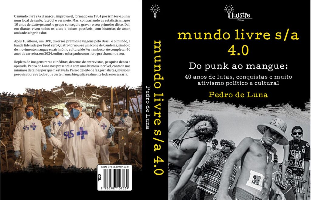 Ao completar 40 anos de carreira, a banda mundo livre s/a (enfim) ganha uma biografia contando toda a sua história