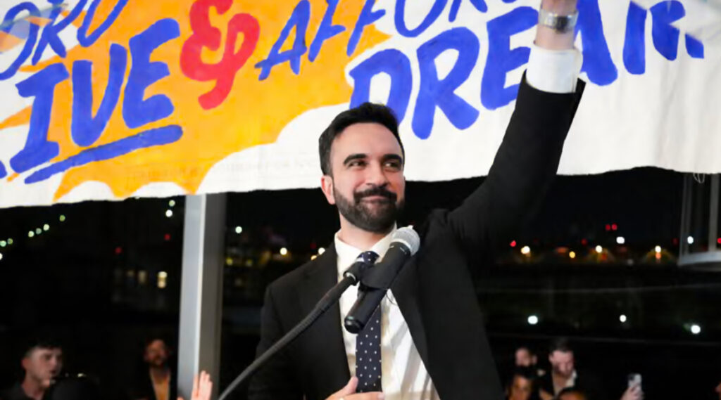 Zohan Mamdani provocou um terremoto político