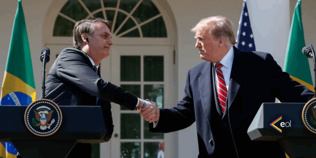 Trump e Bolsonaro atacam o Brasil