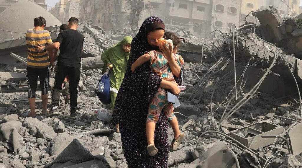 À beira de uma catástrofe terrível em Gaza