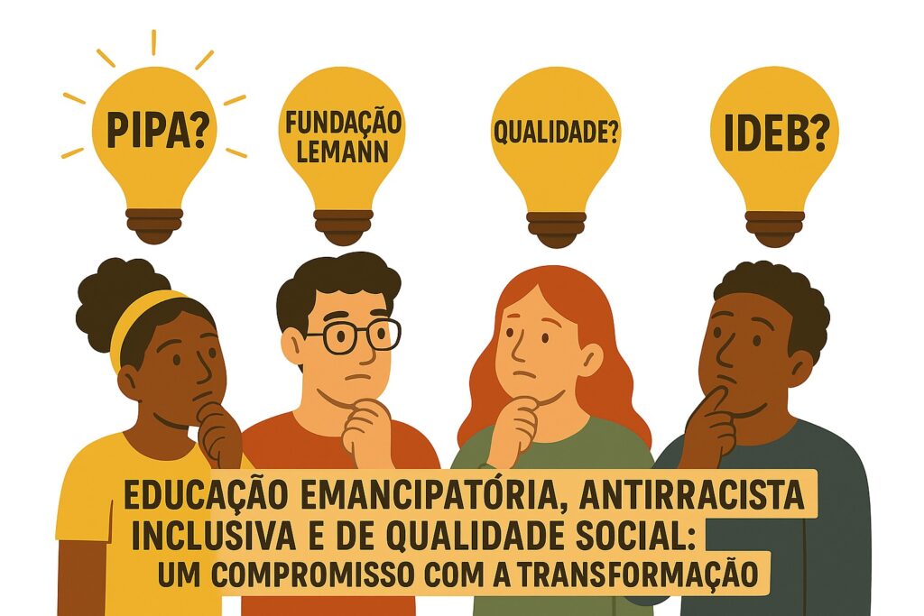 Educação emancipatória, antirracista, inclusiva e de qualidade  social: um compromisso com a transformação