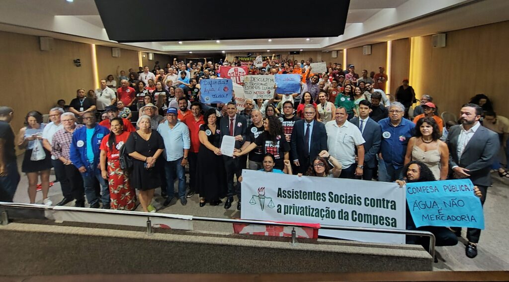 Audiência Pública na ALEPE reafirma posição contra a privatização do Metrô do Recife