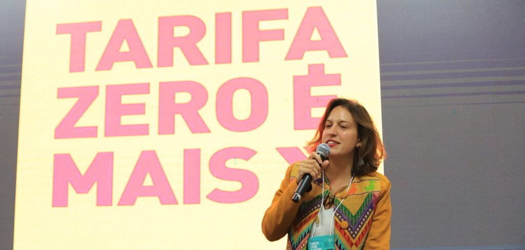 Deputada Bella Gonçalves-PSOL apresenta Projeto de Lei da Tarifa Zero em audiência pública na ALMG