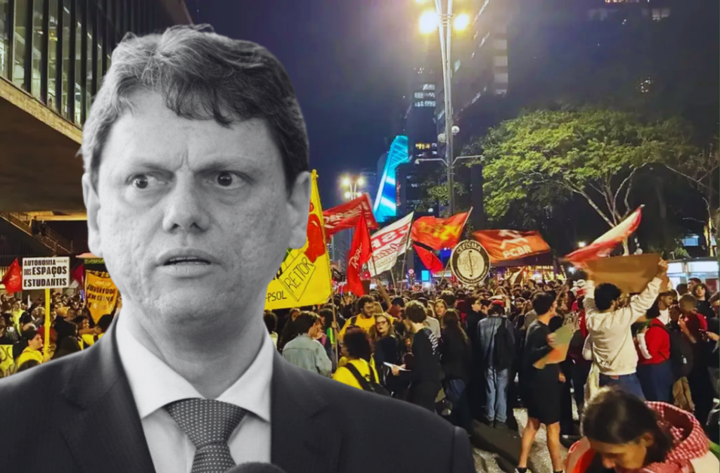 20 de maio: às ruas em defesa da educação e dos serviços públicos: Fora Tarcísio!