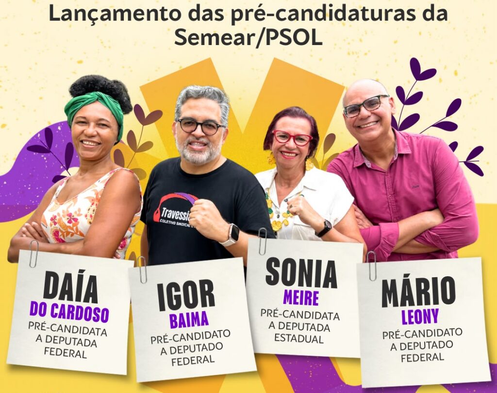 Sergipe: Sonia Meire (PSOL) apresentará pré-candidatura a deputada estadual em ato coletivo